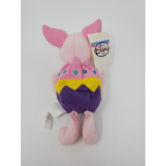 VINTAGE DISNEY STORE WINNIE THE POOH EASTER BEAN BAG PLUSH PIGLET & GOPHER - Picture 3 of 12
